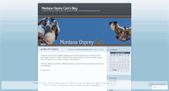 Desktop Screenshot of montanaospreycam.wordpress.com