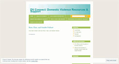 Desktop Screenshot of dvconnect.wordpress.com
