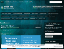 Tablet Screenshot of noahhq.wordpress.com