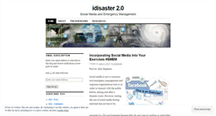 Desktop Screenshot of idisaster.wordpress.com