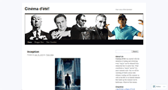 Desktop Screenshot of cinemadete.wordpress.com