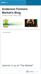 Mobile Screenshot of andersonfarmersmarket.wordpress.com