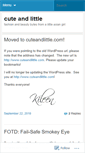 Mobile Screenshot of cuteandlittle.wordpress.com