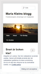Mobile Screenshot of mariaklein.wordpress.com