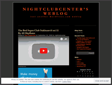 Tablet Screenshot of nightclubcenter.wordpress.com