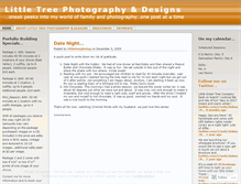 Tablet Screenshot of littletreephotog.wordpress.com