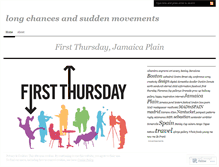 Tablet Screenshot of longchancesandsuddenmovements.wordpress.com