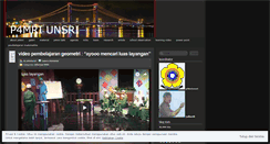Desktop Screenshot of p4mriunsri.wordpress.com