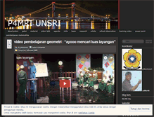 Tablet Screenshot of p4mriunsri.wordpress.com