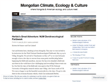 Tablet Screenshot of mongolianecologyculture.wordpress.com