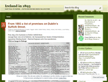 Tablet Screenshot of ireland1893.wordpress.com