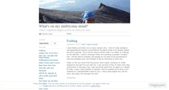 Desktop Screenshot of mechelle.wordpress.com
