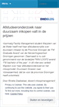 Mobile Screenshot of duurzaamhogeronderwijs.wordpress.com