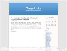 Tablet Screenshot of links.wordpress.com