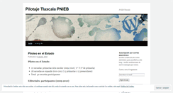 Desktop Screenshot of pniebtlaxcala.wordpress.com