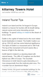 Mobile Screenshot of killarneytowershotel.wordpress.com