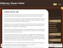 Tablet Screenshot of killarneytowershotel.wordpress.com