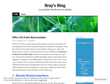 Tablet Screenshot of bray22.wordpress.com