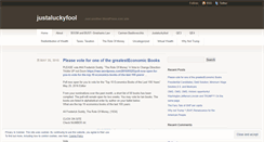 Desktop Screenshot of justaluckyfool.wordpress.com