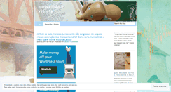 Desktop Screenshot of margaridaevioleta.wordpress.com