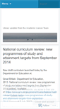 Mobile Screenshot of educlibraryupdatesntu.wordpress.com