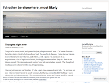 Tablet Screenshot of meredithelaine.wordpress.com