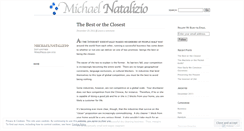 Desktop Screenshot of michaelnatalizio.wordpress.com