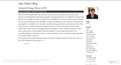 Desktop Screenshot of jakenady.wordpress.com