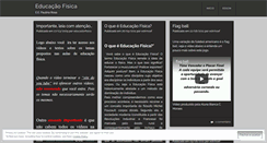 Desktop Screenshot of educadorfisico.wordpress.com