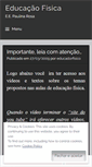 Mobile Screenshot of educadorfisico.wordpress.com