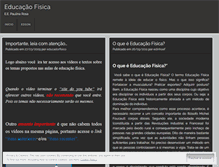 Tablet Screenshot of educadorfisico.wordpress.com