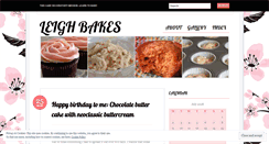 Desktop Screenshot of leighbakes.wordpress.com