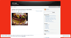 Desktop Screenshot of financialplannersclub.wordpress.com