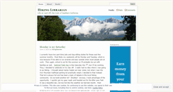 Desktop Screenshot of hikinglibrarian.wordpress.com