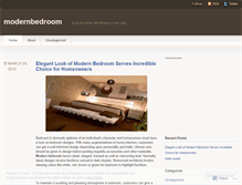Tablet Screenshot of modernbedroom.wordpress.com