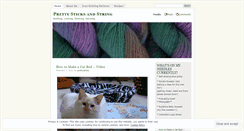 Desktop Screenshot of prettysticksandstring.wordpress.com