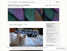 Tablet Screenshot of prettysticksandstring.wordpress.com