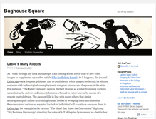 Tablet Screenshot of bughousesquare.wordpress.com