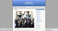 Desktop Screenshot of geofizica.wordpress.com