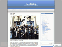 Tablet Screenshot of geofizica.wordpress.com