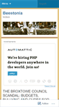 Mobile Screenshot of beestonia.wordpress.com