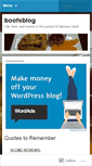 Mobile Screenshot of boofsblog.wordpress.com