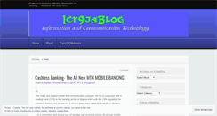 Desktop Screenshot of ict9jablog.wordpress.com