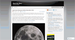 Desktop Screenshot of darkskydiary.wordpress.com