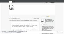 Desktop Screenshot of ireadsas.wordpress.com