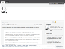 Tablet Screenshot of ireadsas.wordpress.com