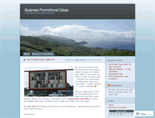 Tablet Screenshot of businesspromotions.wordpress.com