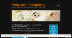 Desktop Screenshot of madyjoephotography.wordpress.com