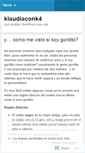 Mobile Screenshot of klaudiaconk4.wordpress.com