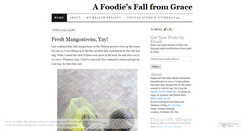 Desktop Screenshot of afoodiesfallfromgrace.wordpress.com